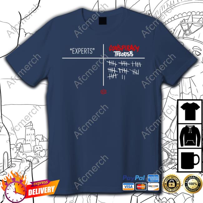 The Babylon Bee Merch Experts Vs Conspiracy Theorists Tee Shirt