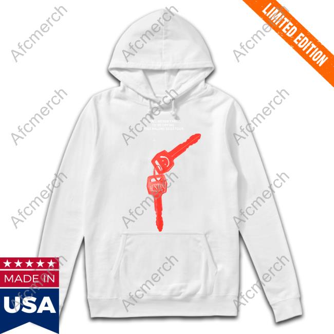 Official Post Malone Merch If Y'all Weren't Here I'd Be Crying Post Malone 2023 Tour T-Shirt Keys Tour