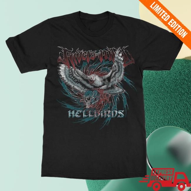 Official Indie Merch Store Shop Rivers of Nihil Hellbirds T Shirt IndieMerchStore