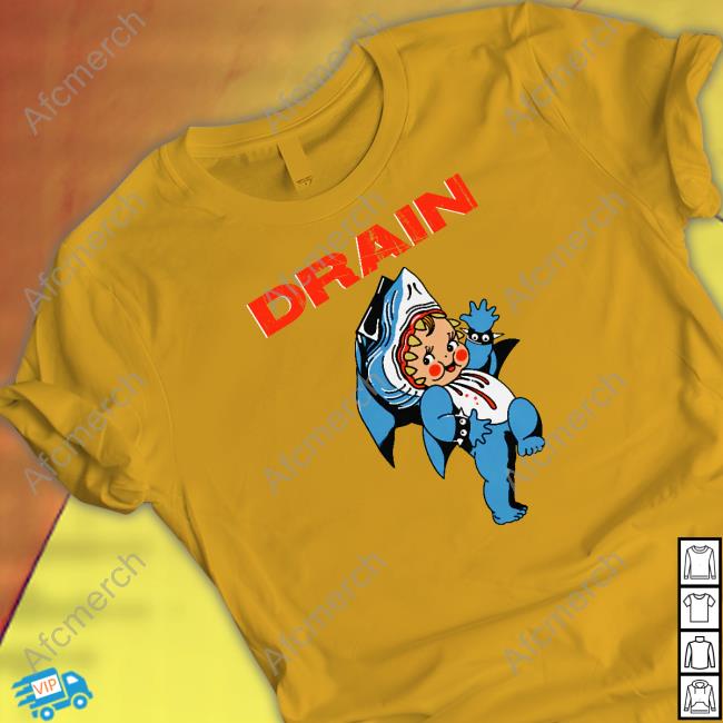 Drain Sharkbaby Hooded Sweatshirt