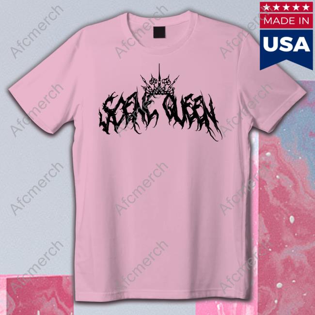 Scene Queen Merch Fall Tour Logo T Shirts Scenequeen