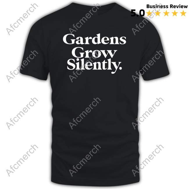 Yaktown Don't Back Down Merch Gardens Grow Silently Tee