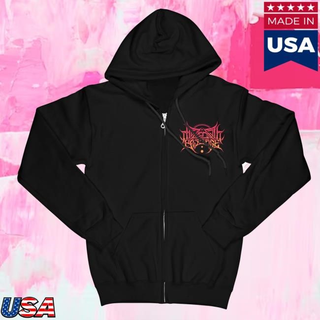 Official IndieMerchStore The Zenith Passage "Cyberspace" Zip Hoodie Indie Merch Store