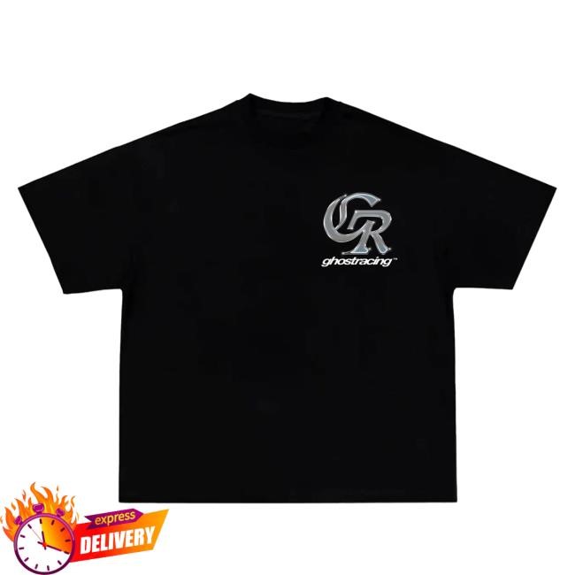 Official Ghost Racing Clothing Gr Chrome Hood - Black