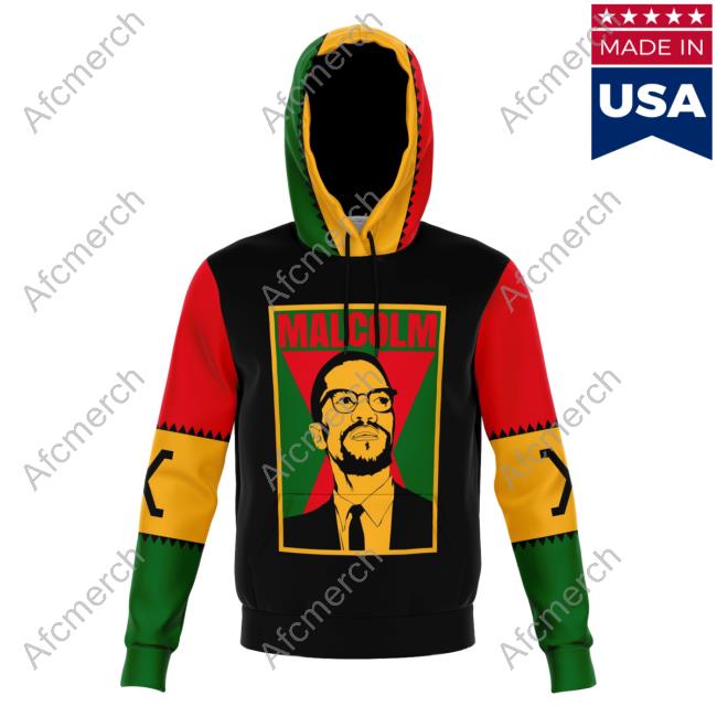 Official Melanin Clothing Store Shop Malcolm X Hoodies Melaninapparel Merch