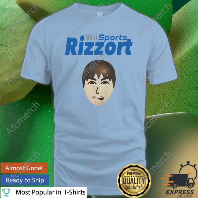 Wii Sports Rizzort T Shirt Nick Biaggi Nxckbiaggi Tiktok