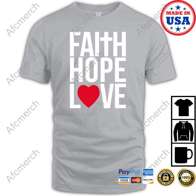 Official Officer Tatum Merch Faith Hope Love T Shirt