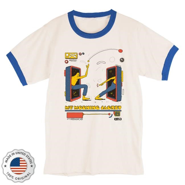 Official My Morning Jacket Merch Store My Morning Jacket x CAMP Ringer Hot Shirt