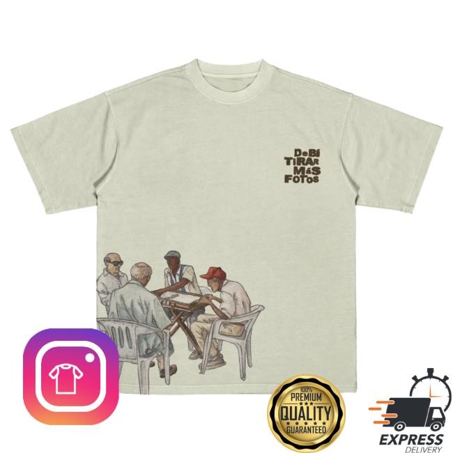 Bad Bunny Juego de Dominó Shirt Bad Bunny Merch Store Official