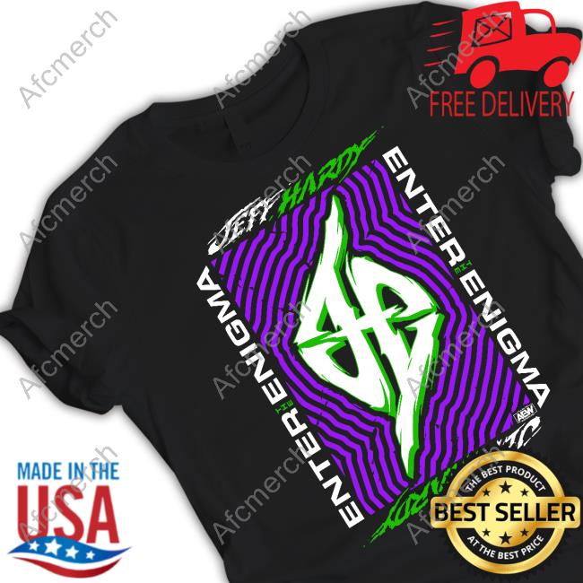 Official Jeff Hardy Enter The Enigma Tee Official Jeff Hardy Enter The Enigma Tee Shirt