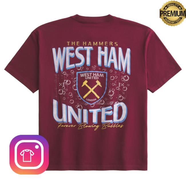 Official Hollister Shop West Ham United Football Club Graphic Tees HollisterCO