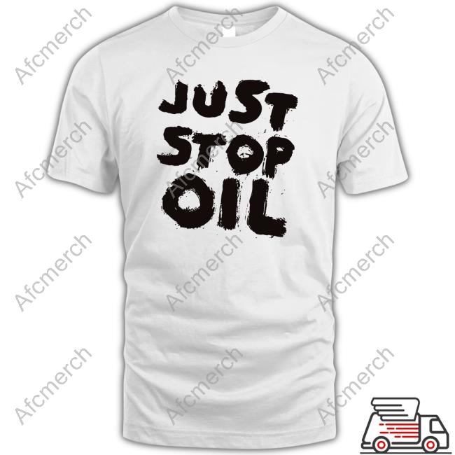 Official Armedangels Just Stop Oil T-Shirt