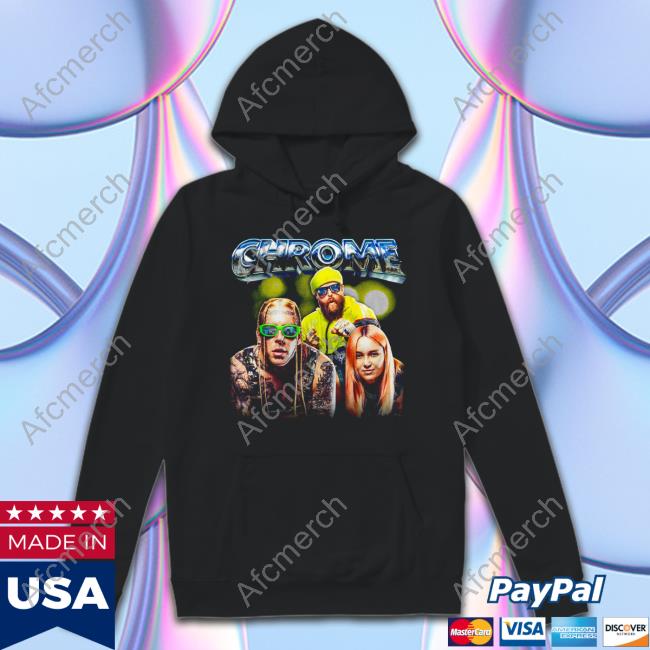 Hang Over Gang Shop Hogxacal Retro Chrome Hoodie