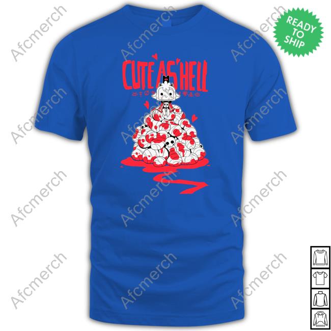 Official Devolver Digital Merch Cult Of The Lamb Cute As Hell T-Shirt
