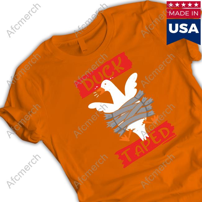 Offcial Qwertee Shop Duck Taped Sweatshirt Offcial Duck Taped T-Shirt