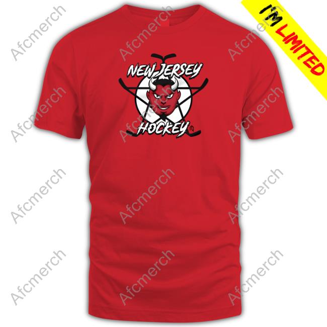 Official Devil Face New Jersey Hockey Shirt