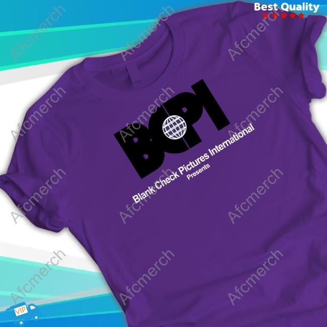 Blank Check Pod Shop 1970'S Blank Check Pictures International Presents Tee Shirt