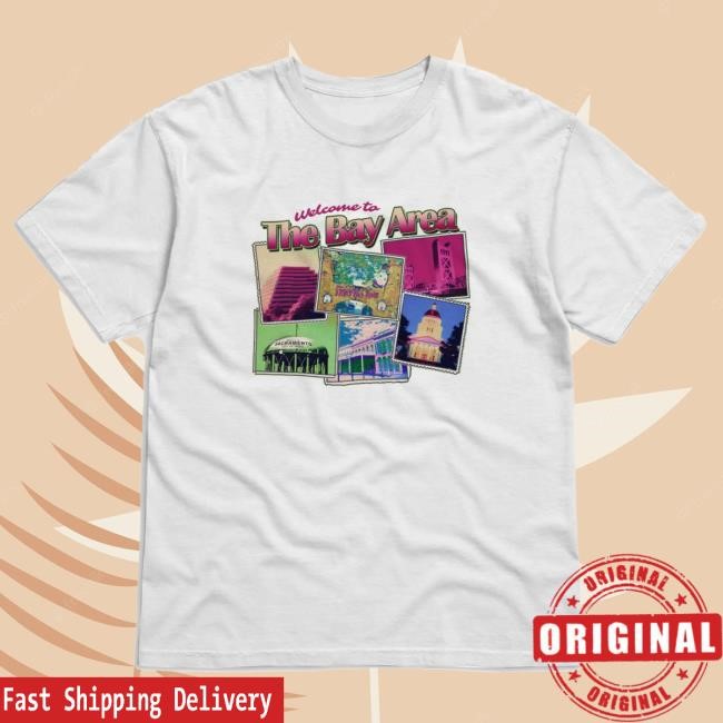 Welcome to the Bay Area New T-Shirt TMG Studios Merch