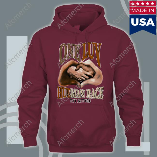 One Luv HueMan Race We Are All Human Hoodie