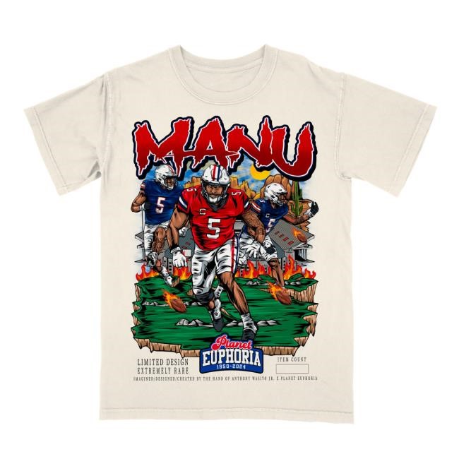Planet Euphoria Merch Jacob Manu Tee #/500 – Euphoria Shop