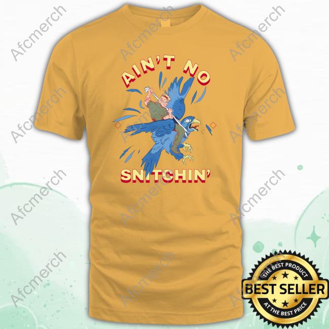 Ain't No Snitchin' Tee Shirt Angrycops Ain't No Snitchin' Tee Shirt