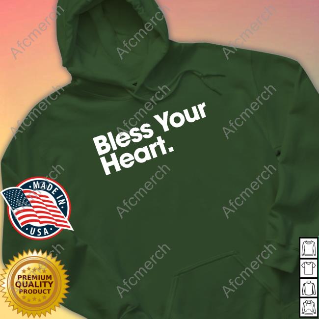 Bless Your Heart Shirt Bs General Bless Your Heart Shirt Blue