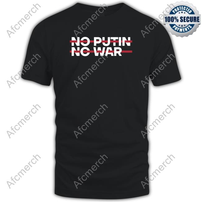 No Putin No War Shirt