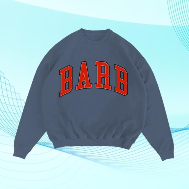 Official Nicki Minaj Merch Store Barb Crewneck Sweatshirt