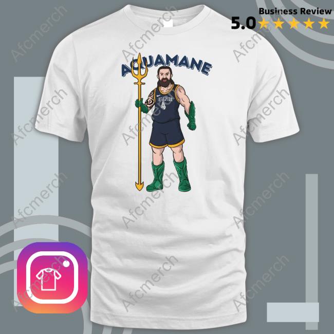 Steven Adams Aquamane Shirt Memphis Grizzlies