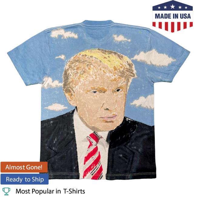 Official The Tie Dye Company Donald Trump Tie Dye Top Shirt