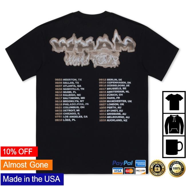 Official Lil Baby Wham Tour Explosion New Shirt