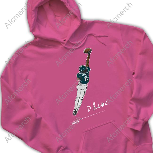 Official Philadelphia Eagles Devonta Smith One Hand Shirt Breakingt Merch