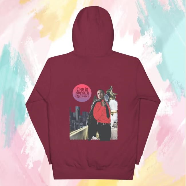 Official Chris Brown Merch Store Chris Brown Exclusive Deluxe Unisex Popover Hoodie