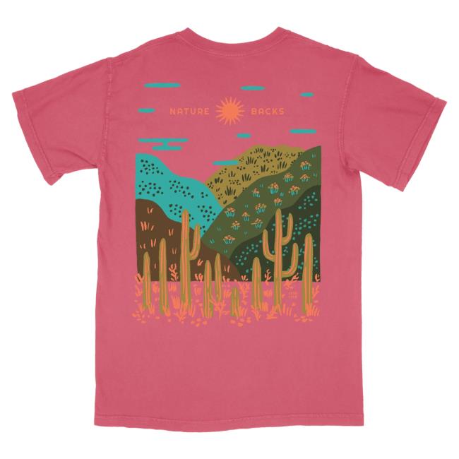 Official Nature Backs Clothing NatureBacks Sonoran (Brick) Popover Shirt