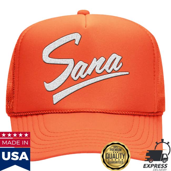 Official Sana Detroit Red Wings Sana Detroit Bad Boys Sana Trucker - Hat Orange