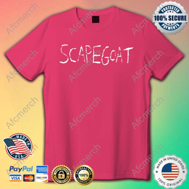 Official Scapegoat Tee Shirt Official Scapegoat Shirt New