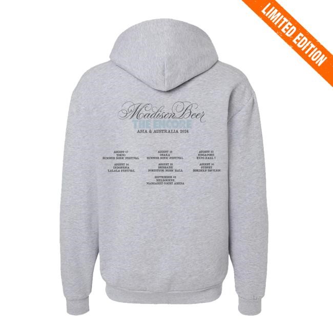 Madison Beer - Encore Grey LS Hoodie