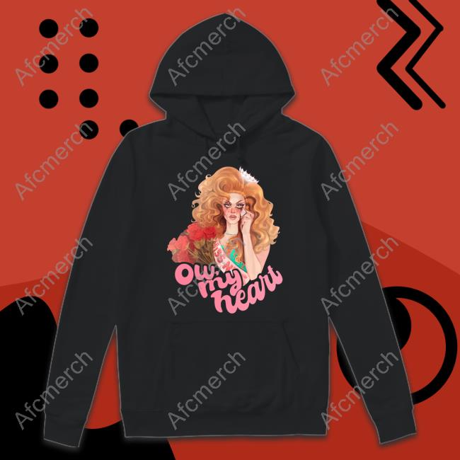 Official Broken Ow My Heart Shirt Official Broken Ow My Heart Tee Shirt