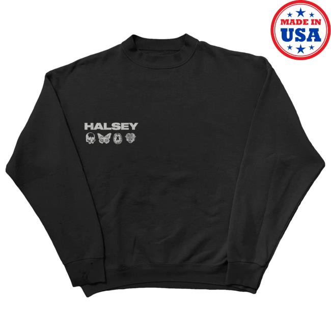 Official Halsey Merch Store Halsey Icon Pullover Sweatshirt Halsey Clothing Shop