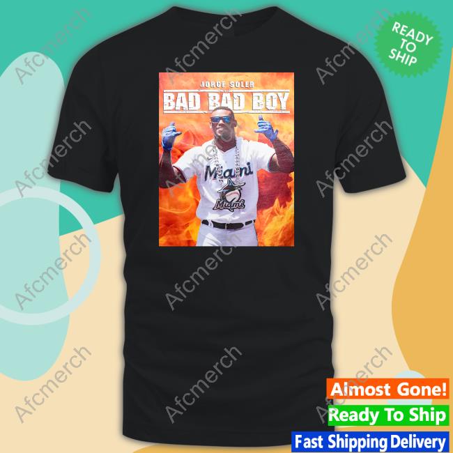 Official Miami Marlins Jorge Soler Bad Bad Boy Shirt
