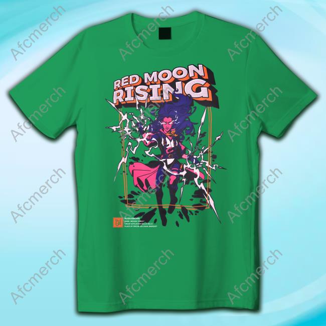 Official Critical Role Merch Imogen Temult Red Moon Rising T-Shirt