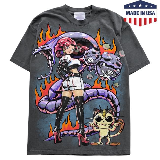 Poachers T-Shirt Vintage Black Warren Lotas Logo Print