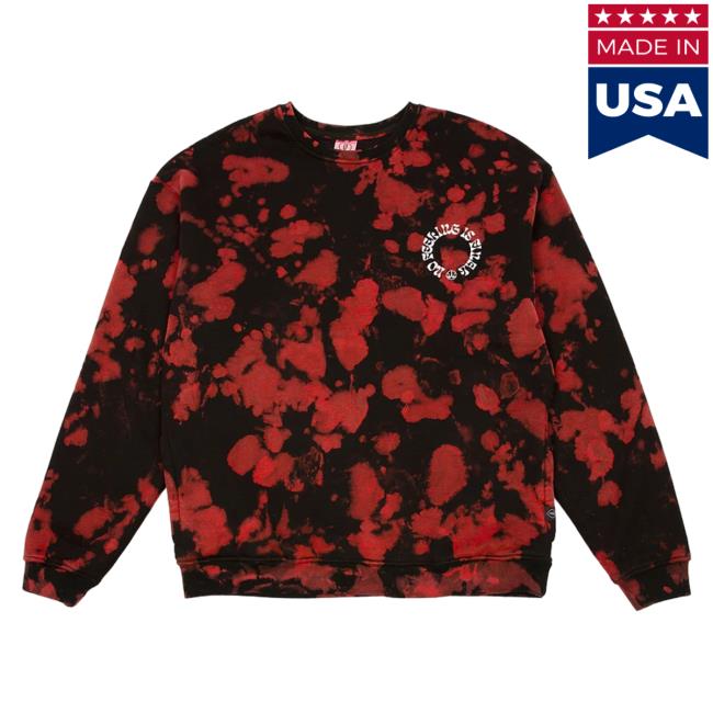 Official Beautiful Bastard Merch No Feeling Is Final Tie Dye Crew