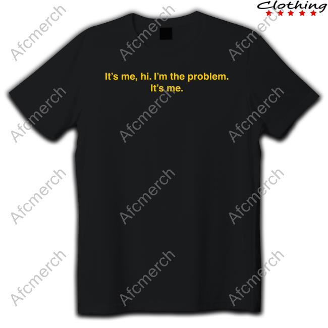 Barstool Sports Store It's Me Hi I'm The Problem It's Me Shirt Feitelberg Feitsbarstool