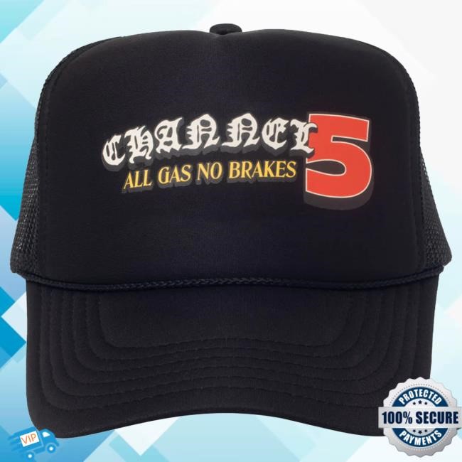 Official Channel 5 Shop All Gas | Black Foam Trucker Cap Channel5