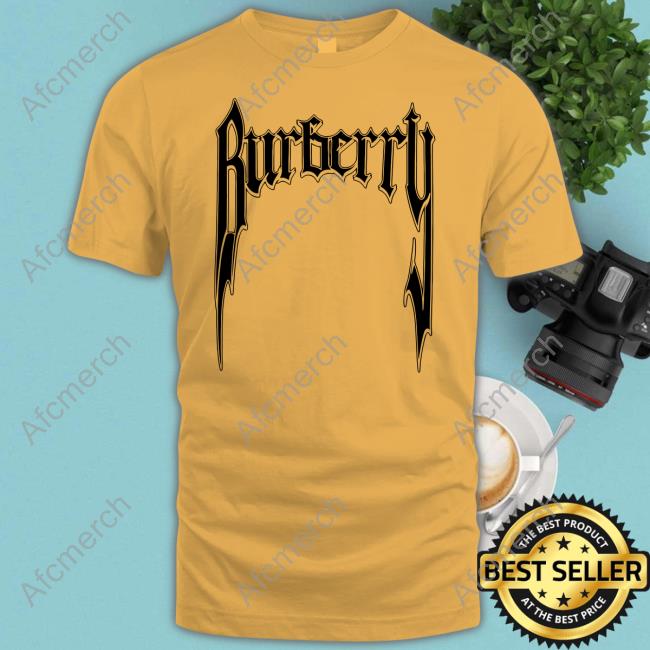 xQc’s Burberry Sici Large Artwork Logo T Shirt