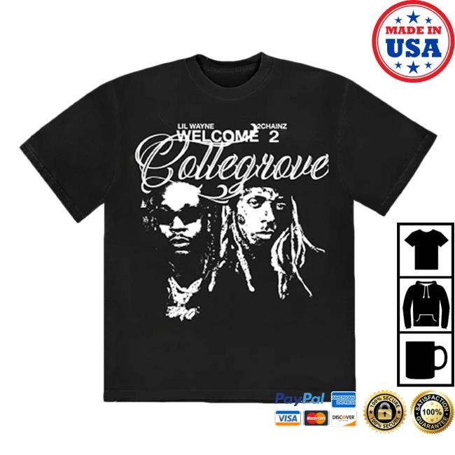Lil Wayne Collegrove Photo Tee Lil Wayne Merch