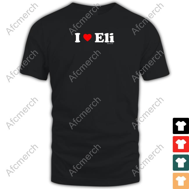 Official Chris Snee I Love Eli Hoodie