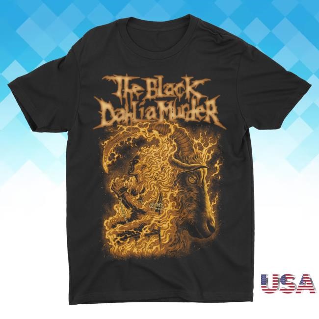 Official Night Shift Merch Store The Black Dahlia Murder - Servitude Goat Tshirt Nightshift Merch