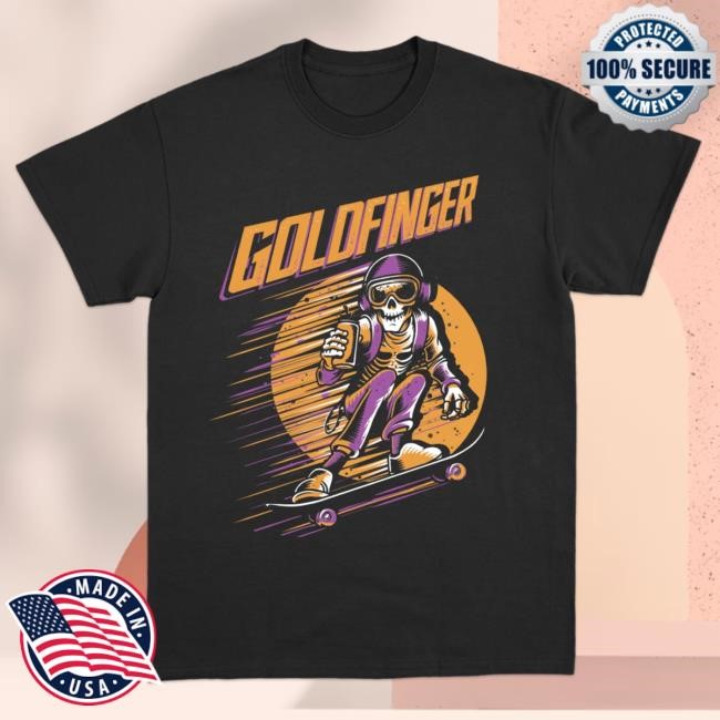 Goldfinger Skull Shredder Tee — Tour Graphic Issue